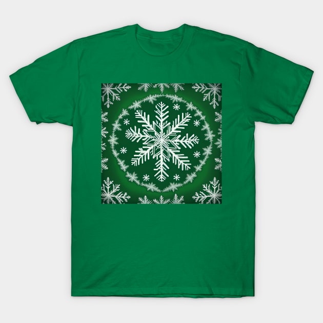 Snowflake T-Shirt by FineArtworld7